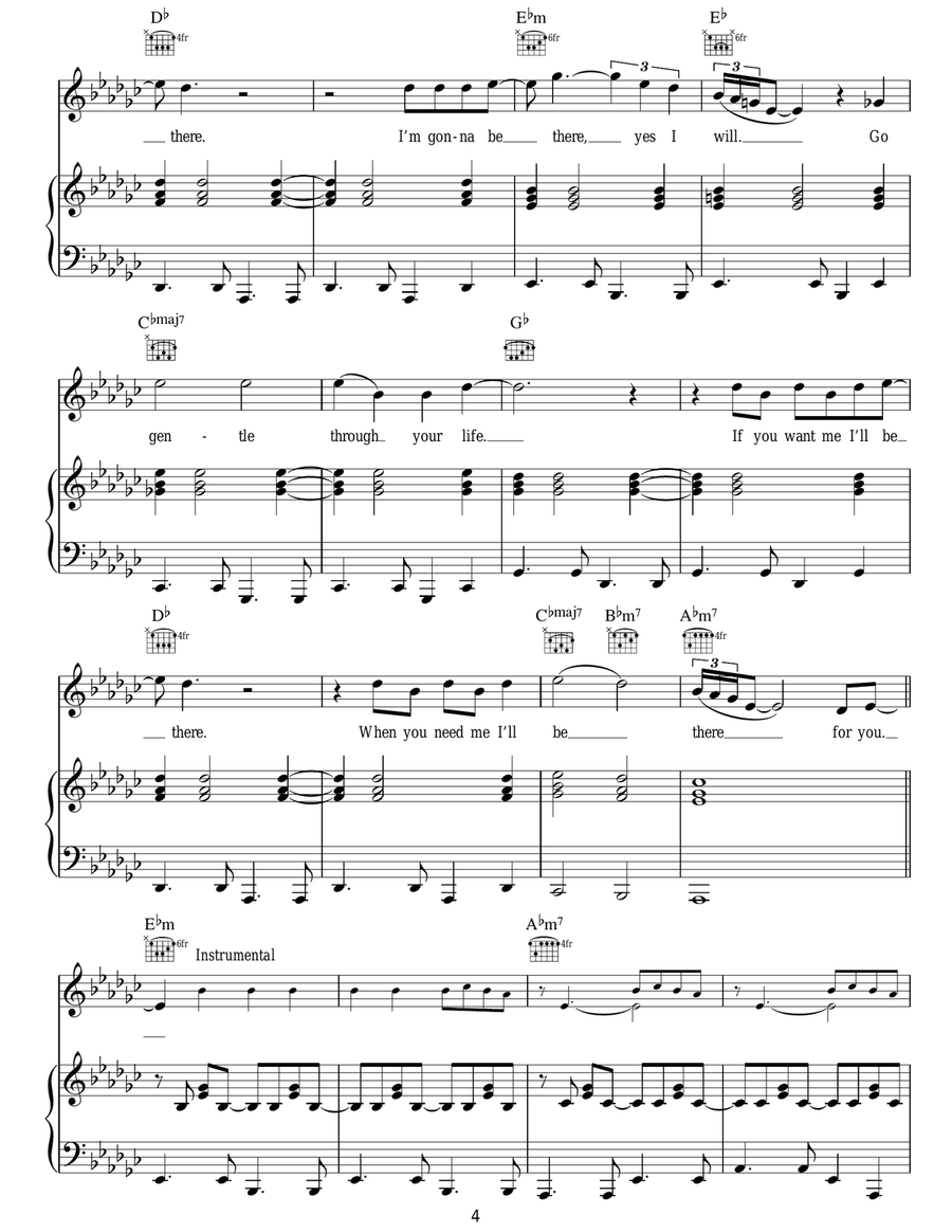 Go Gentle Go Gentle Acoustic Guitar scores gallery preview page 4