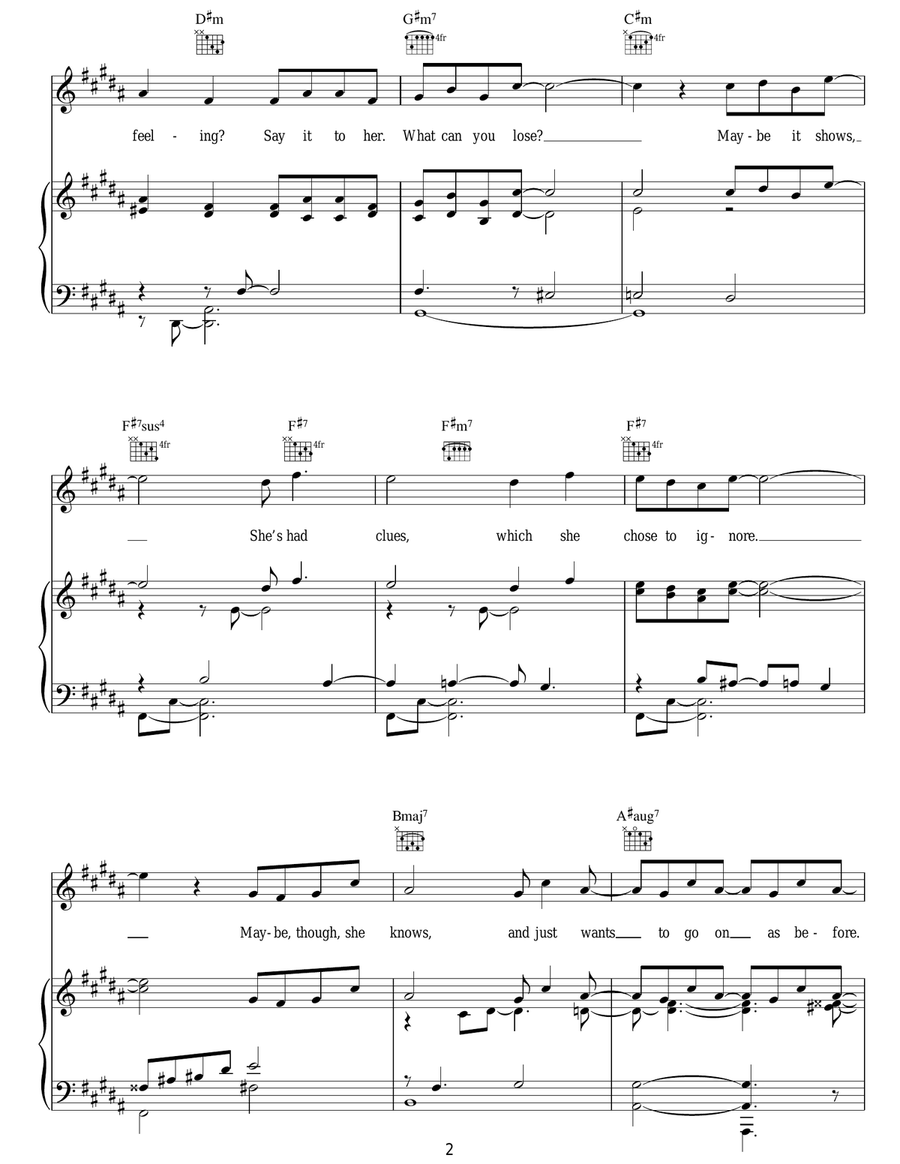 What Can You Lose? What Can You Lose? Acoustic Guitar scores gallery preview page 2