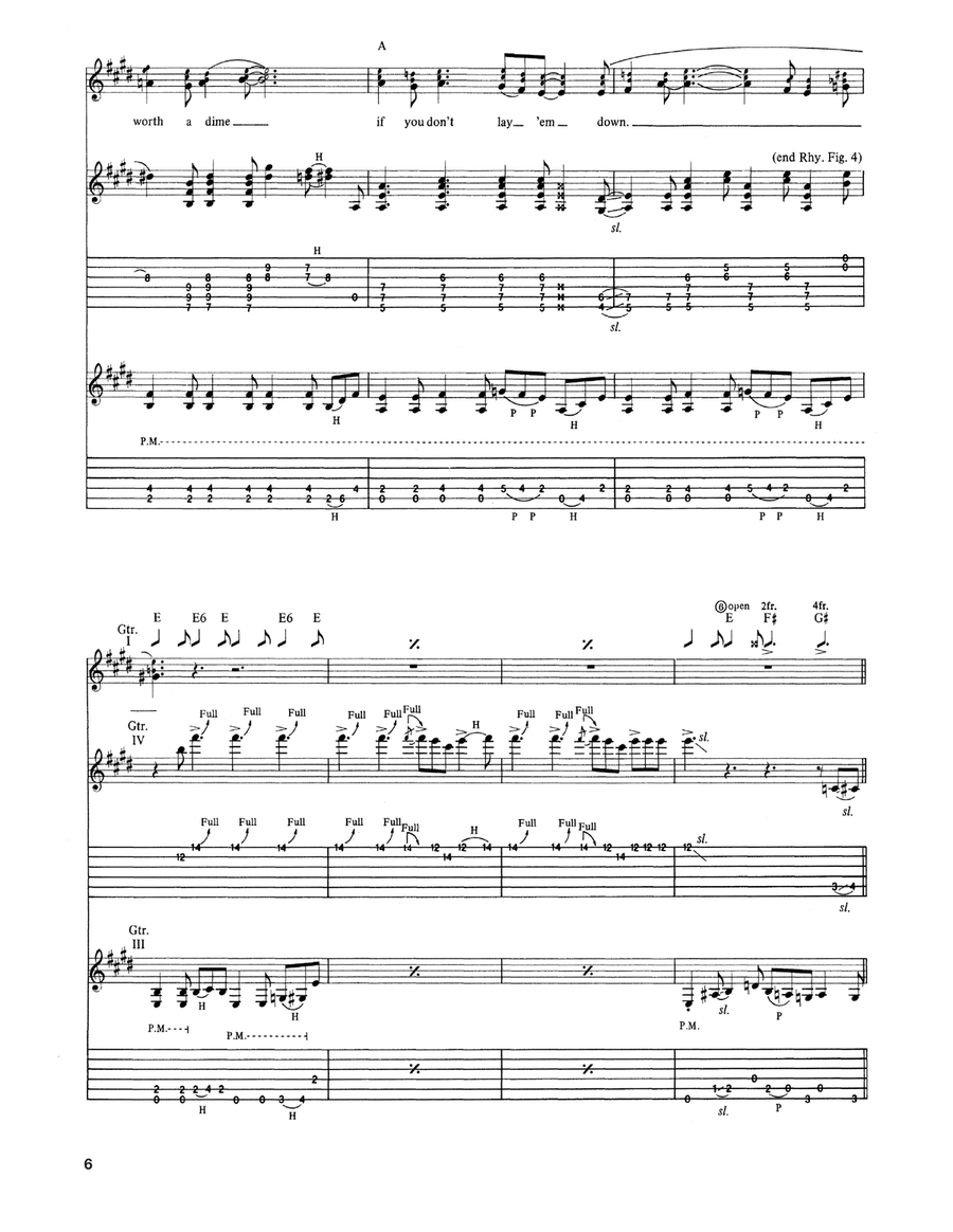 Truckin' Truckin' Acoustic Guitar scores gallery preview page 6
