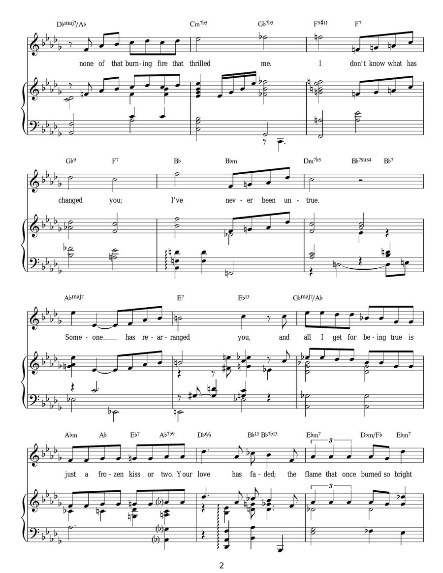 Your Love Has Faded Your Love Has Faded Guitar scores gallery preview page 2