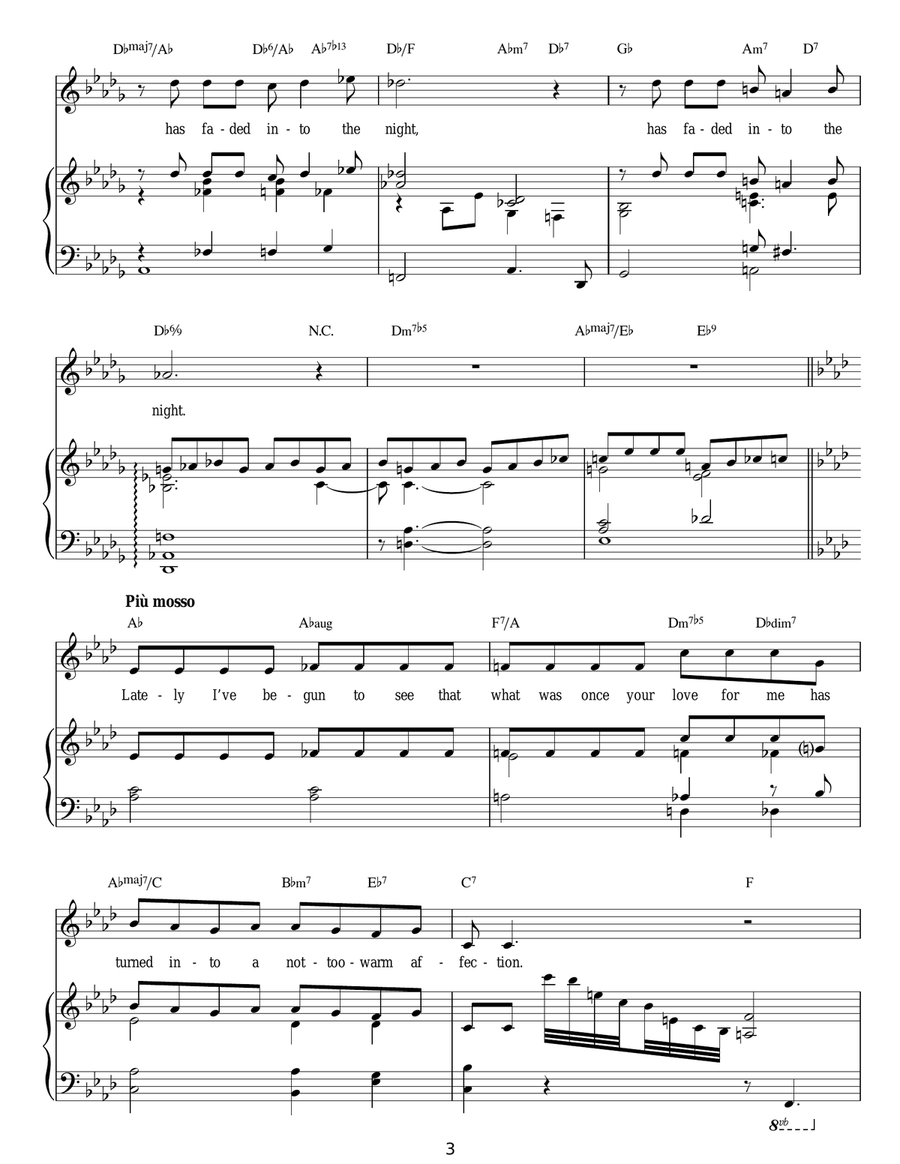 Your Love Has Faded Your Love Has Faded Guitar scores gallery preview page 3