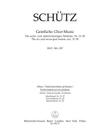 Geistliche Chor-Music SWV 381-397