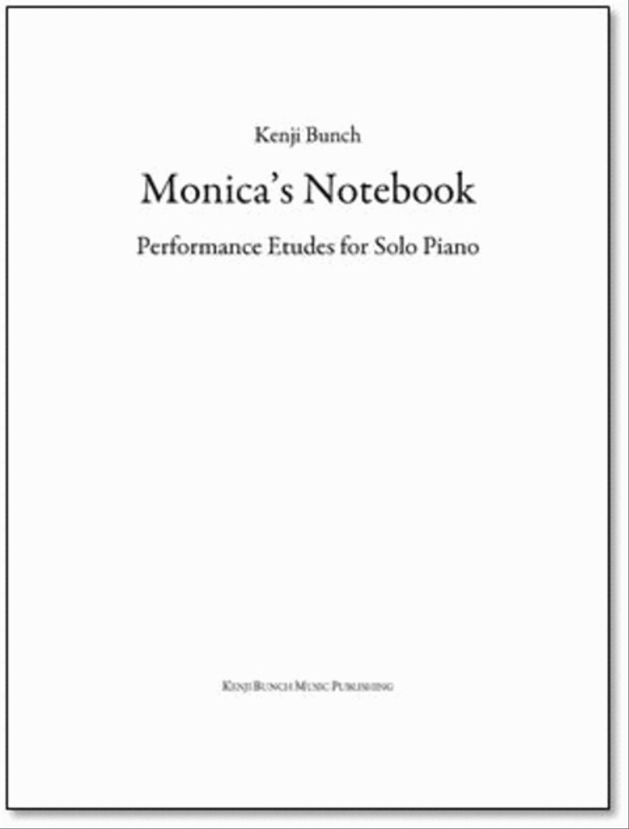 Monica's Notebook Piano Solo scores gallery preview page 1