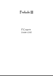 Prelude III by F. Couperin