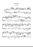 Prelude V by F. Couperin
