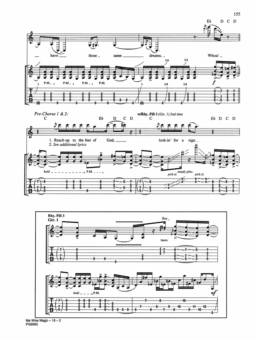 Me Wise Magic Me Wise Magic Acoustic Guitar scores gallery preview page 3