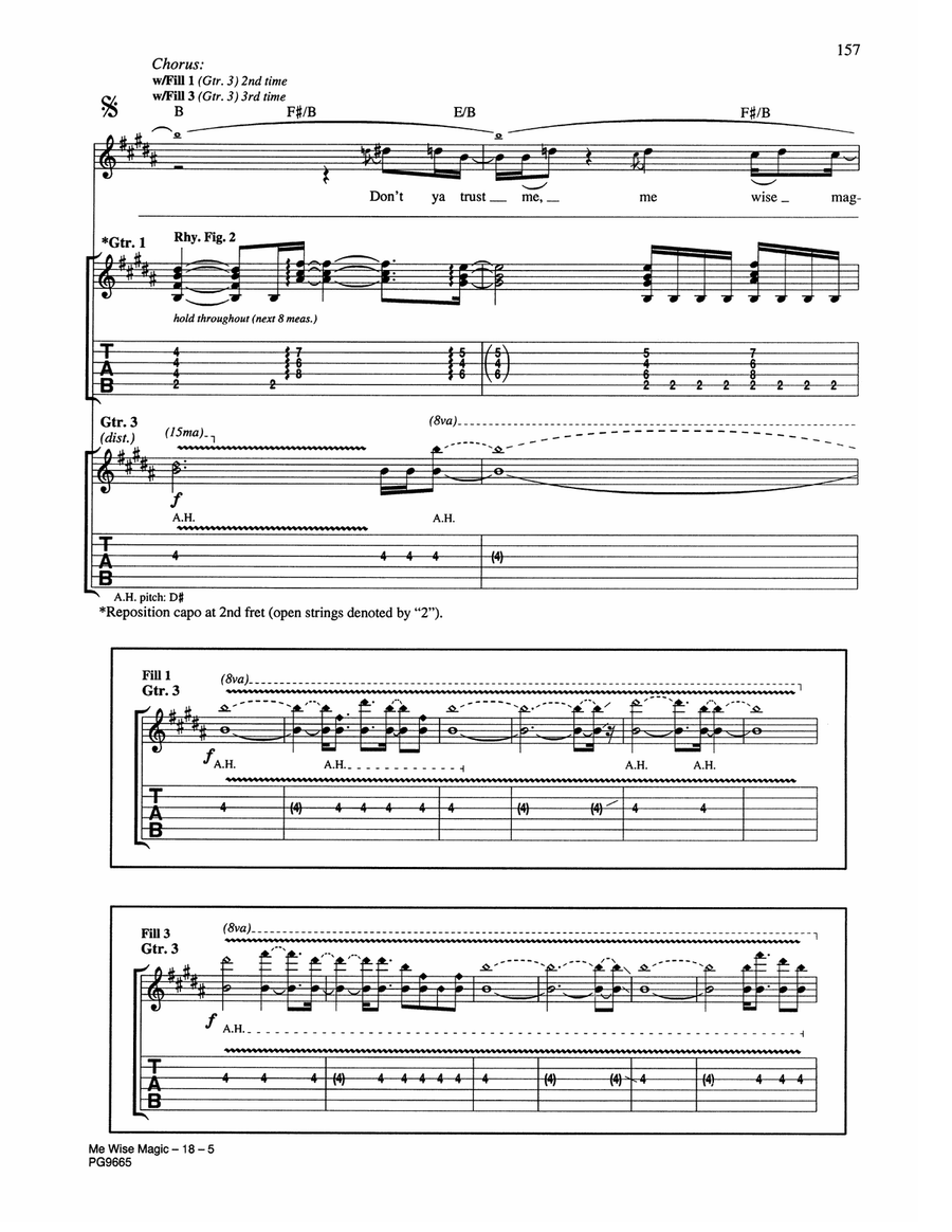 Me Wise Magic Me Wise Magic Acoustic Guitar scores gallery preview page 5