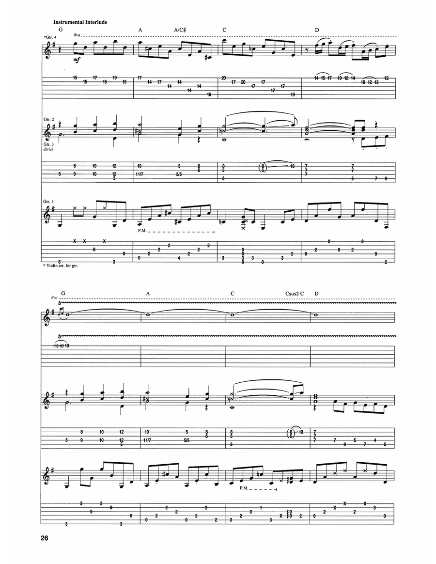 As Tears Go By As Tears Go By Acoustic Guitar scores gallery preview page 4