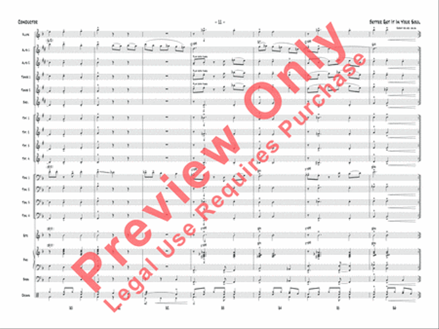 Better Get It in Your Soul Jazz Ensemble scores gallery preview page 12