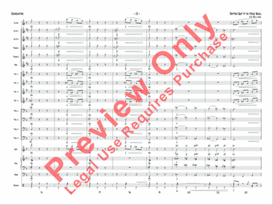 Better Get It in Your Soul Jazz Ensemble scores gallery preview page 14