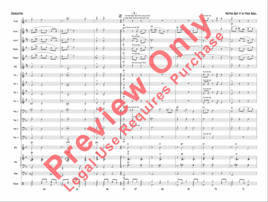Better Get It in Your Soul Jazz Ensemble scores gallery preview page 10