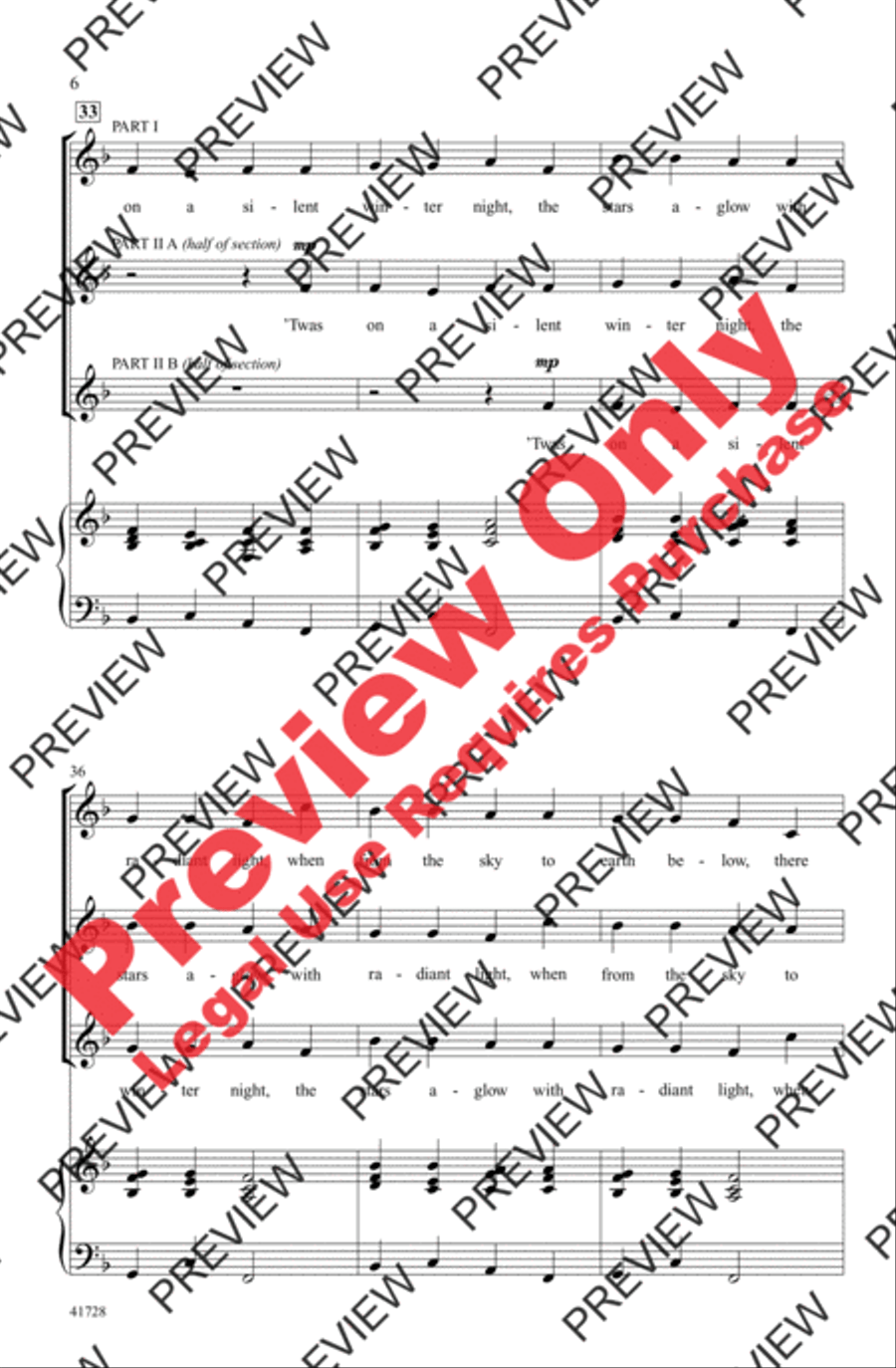 Winter Canon Winter Canon 2-Part scores gallery preview page 6