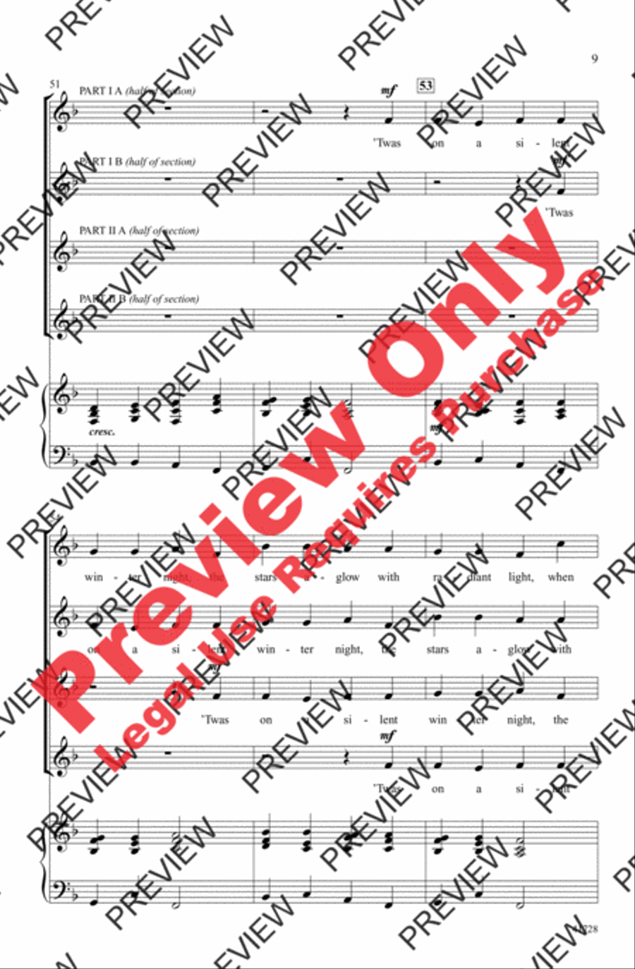 Winter Canon Winter Canon 2-Part scores gallery preview page 9