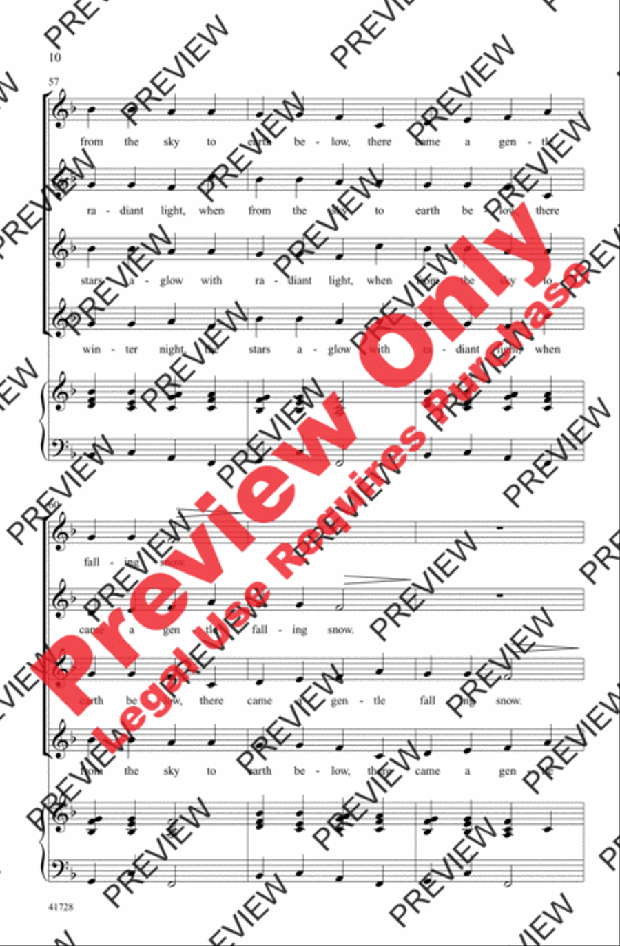 Winter Canon Winter Canon 2-Part scores gallery preview page 10
