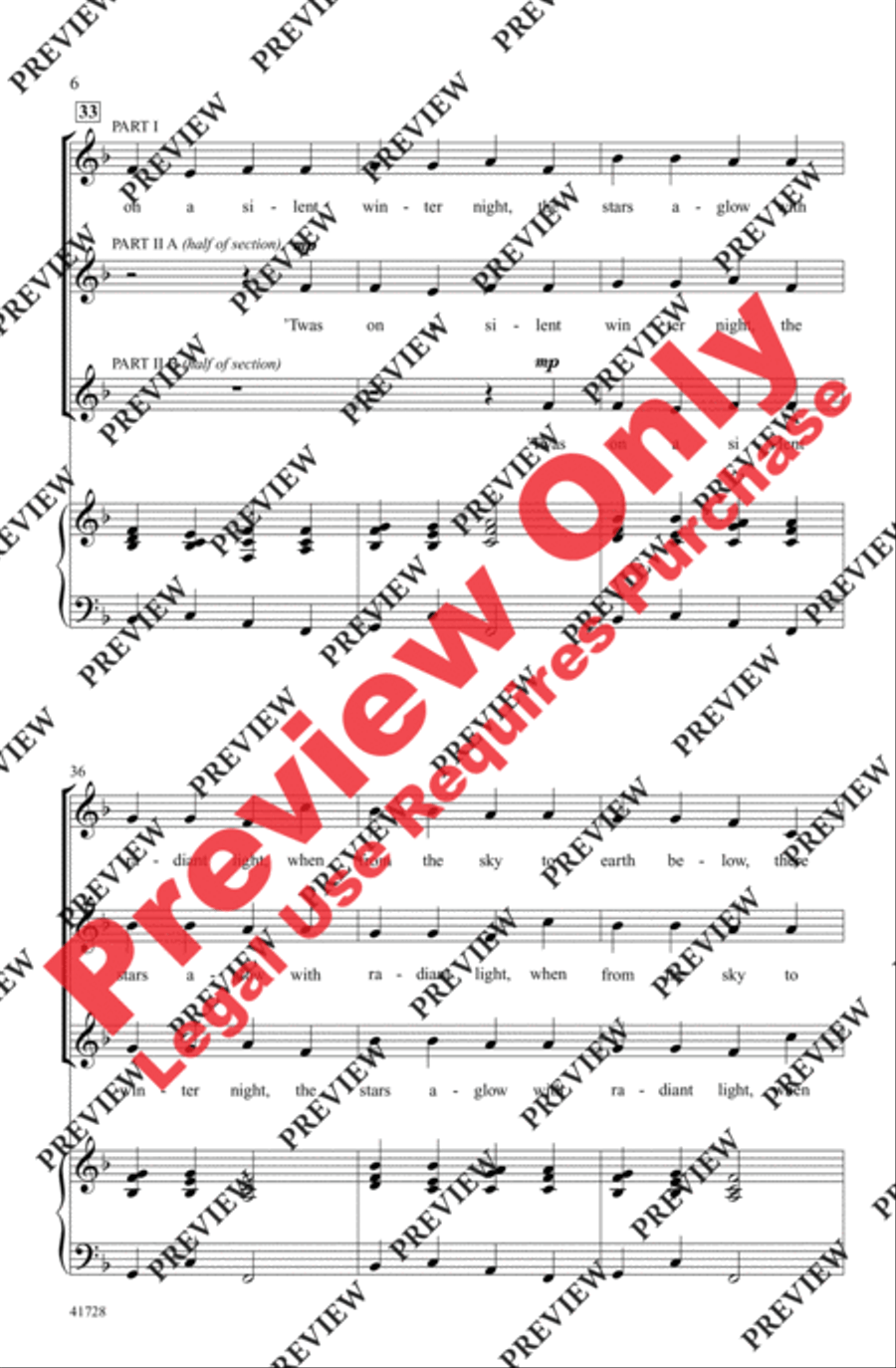 Winter Canon Winter Canon 2-Part scores gallery preview page 16
