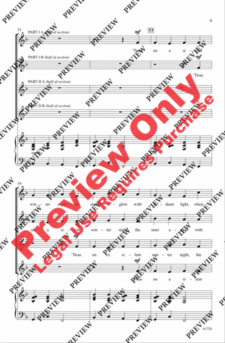 Winter Canon Winter Canon 2-Part scores gallery preview page 19