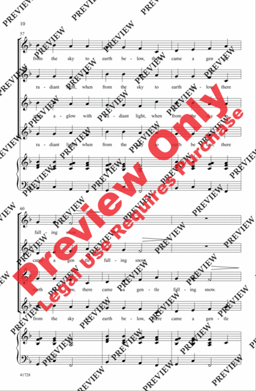 Winter Canon Winter Canon 2-Part scores gallery preview page 20