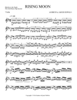 Rhythm in the Night - Rising Moon - Violin