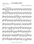 Rhythm in the Night - Celebration - Violin