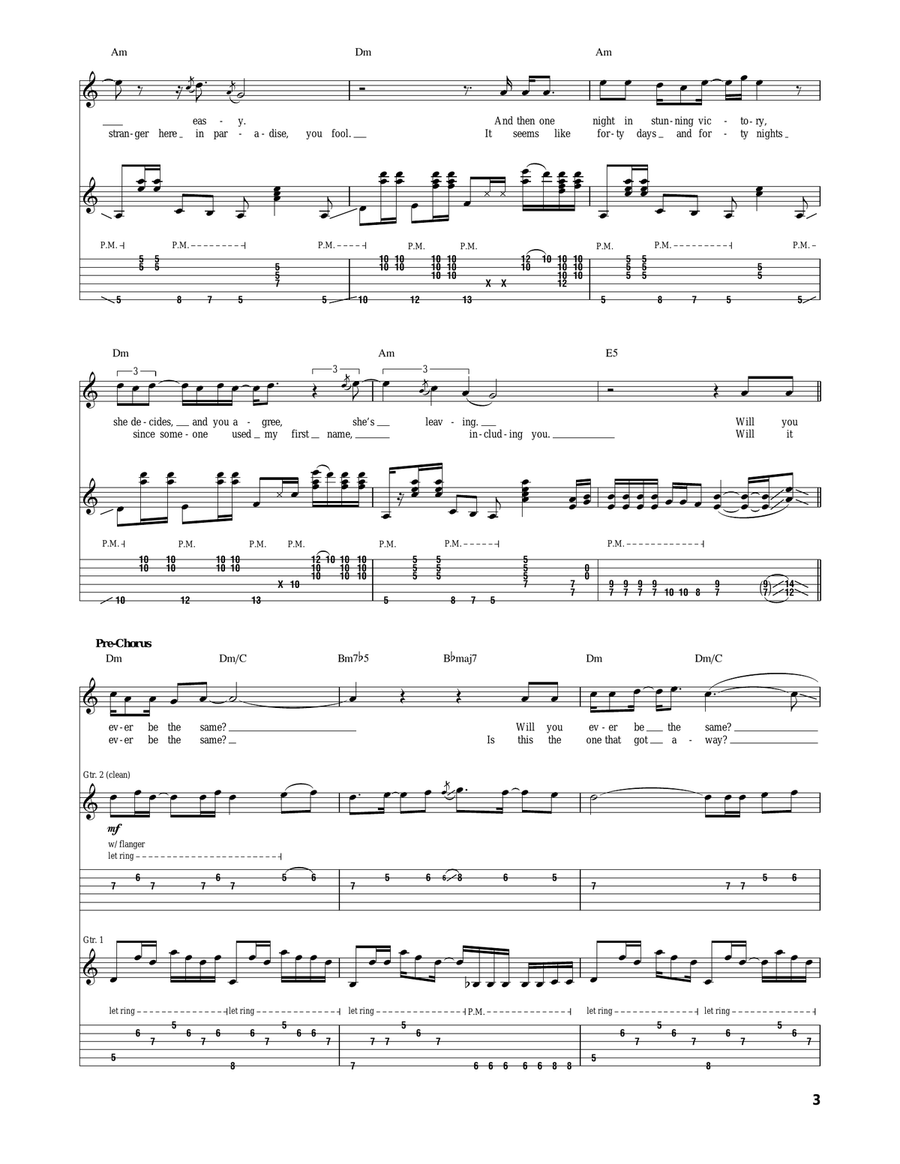 Push Comes To Shove Push Comes To Shove Acoustic Guitar scores gallery preview page 3