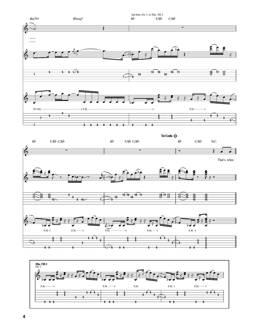 Push Comes To Shove Push Comes To Shove Acoustic Guitar scores gallery preview page 4