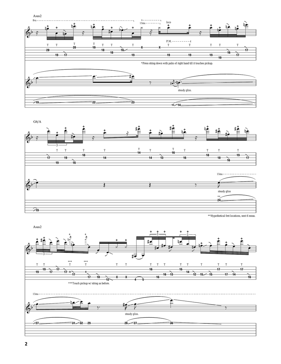 Dirty Movies Dirty Movies Acoustic Guitar scores gallery preview page 2