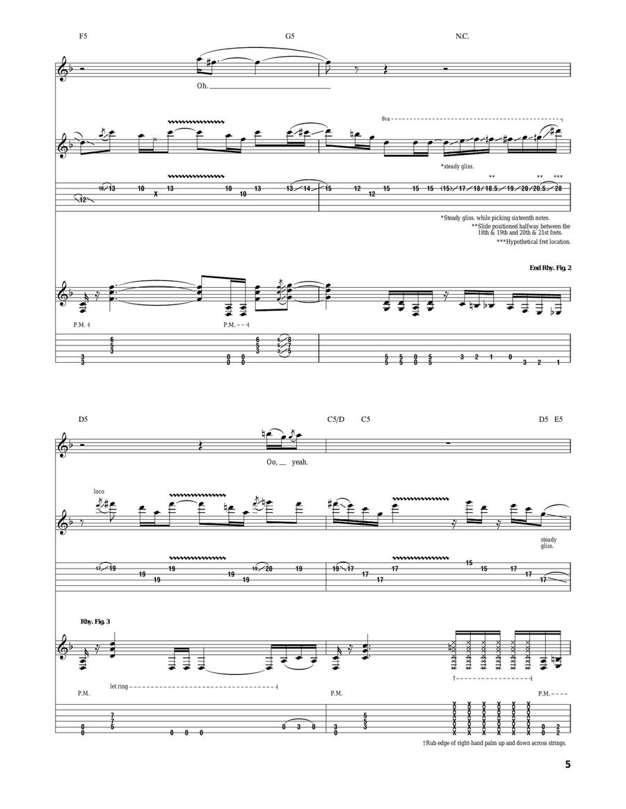 Dirty Movies Dirty Movies Acoustic Guitar scores gallery preview page 5