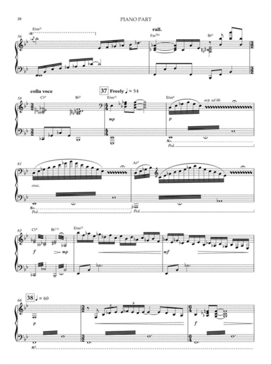 Mass in Blue Mass in Blue 4-Part scores gallery preview page 3