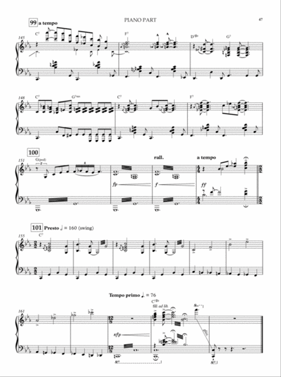 Mass in Blue Mass in Blue 4-Part scores gallery preview page 4