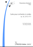 Suite pour orchestre a cordes (op. 42)