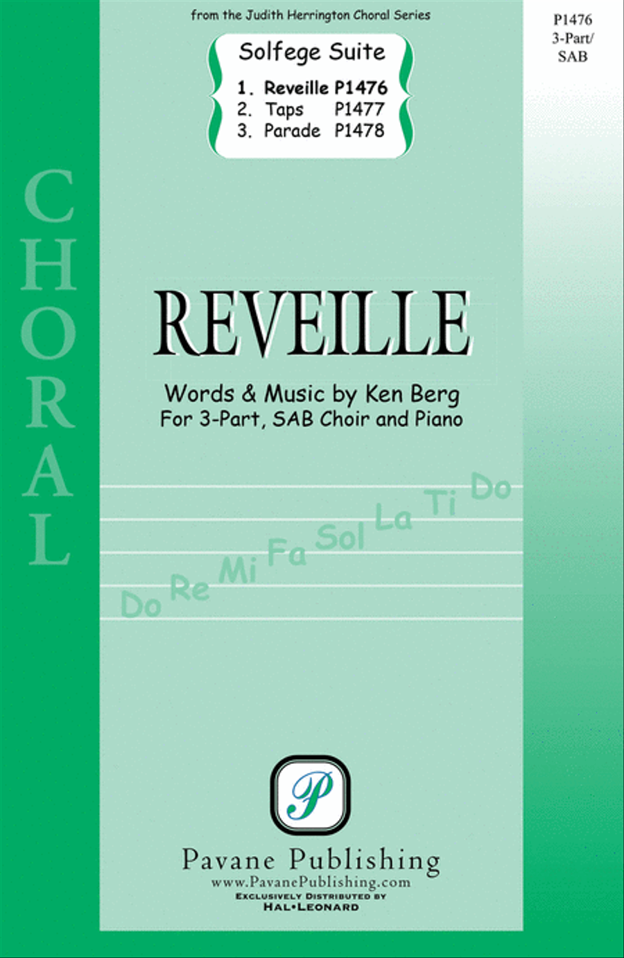 Reveille (From 'Solfege Suite 4-The Military Suite') 3-Part scores gallery preview page 1