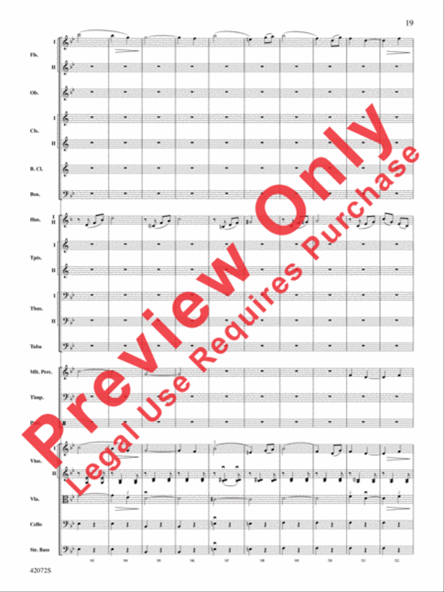 The Florentiner March The Florentiner March Full Orchestra scores gallery preview page 20