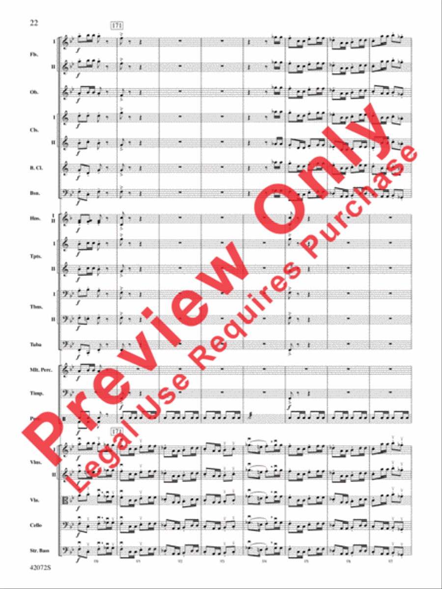 The Florentiner March The Florentiner March Full Orchestra scores gallery preview page 23