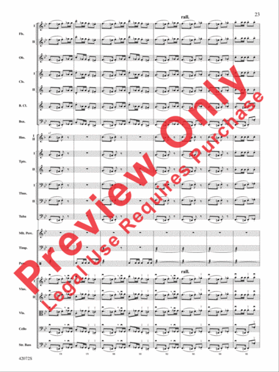 The Florentiner March The Florentiner March Full Orchestra scores gallery preview page 24