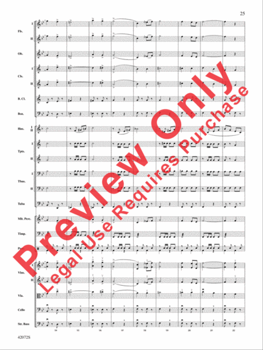 The Florentiner March The Florentiner March Full Orchestra scores gallery preview page 26