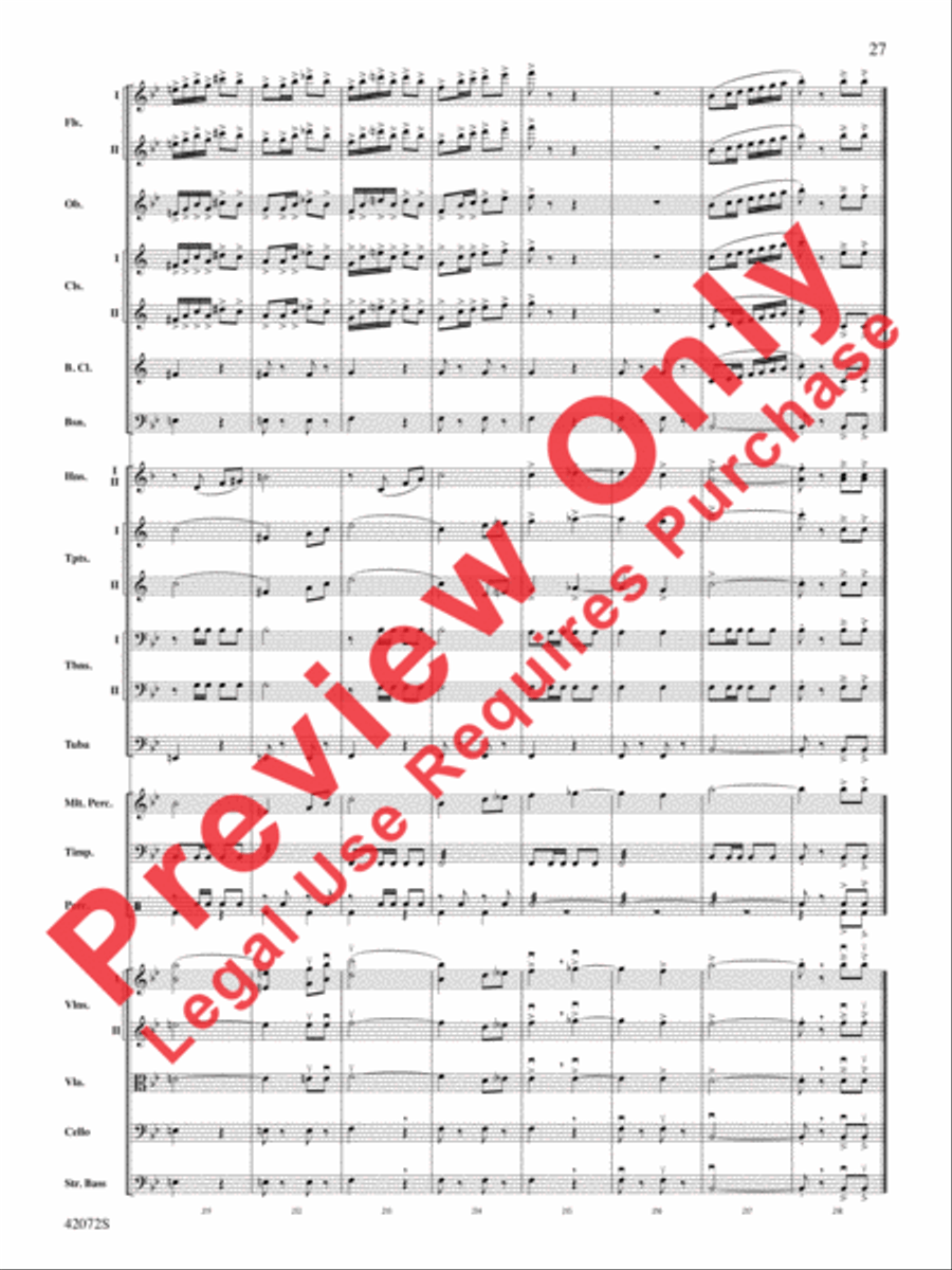 The Florentiner March The Florentiner March Full Orchestra scores gallery preview page 28