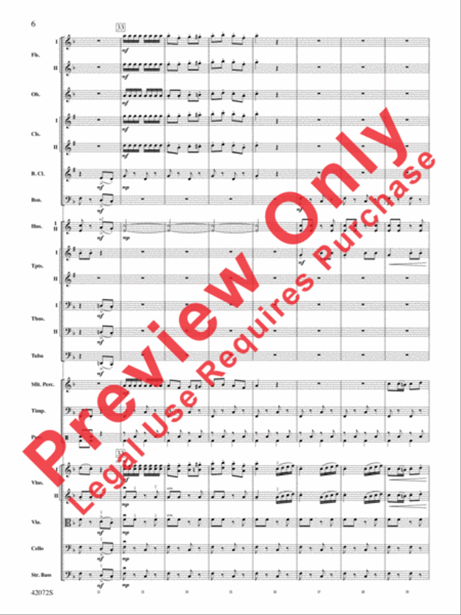 The Florentiner March The Florentiner March Full Orchestra scores gallery preview page 7
