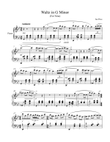 Waltz in G Minor (For Nina)