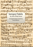 Semper Fidelis for Brass Sextet