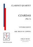 CZARDAS N0 1 - CLARINET QUARTET
