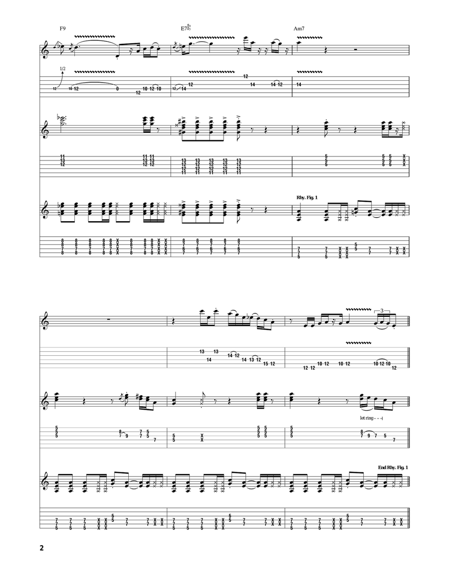 Nothing To Nobody Nothing To Nobody Acoustic Guitar scores gallery preview page 2