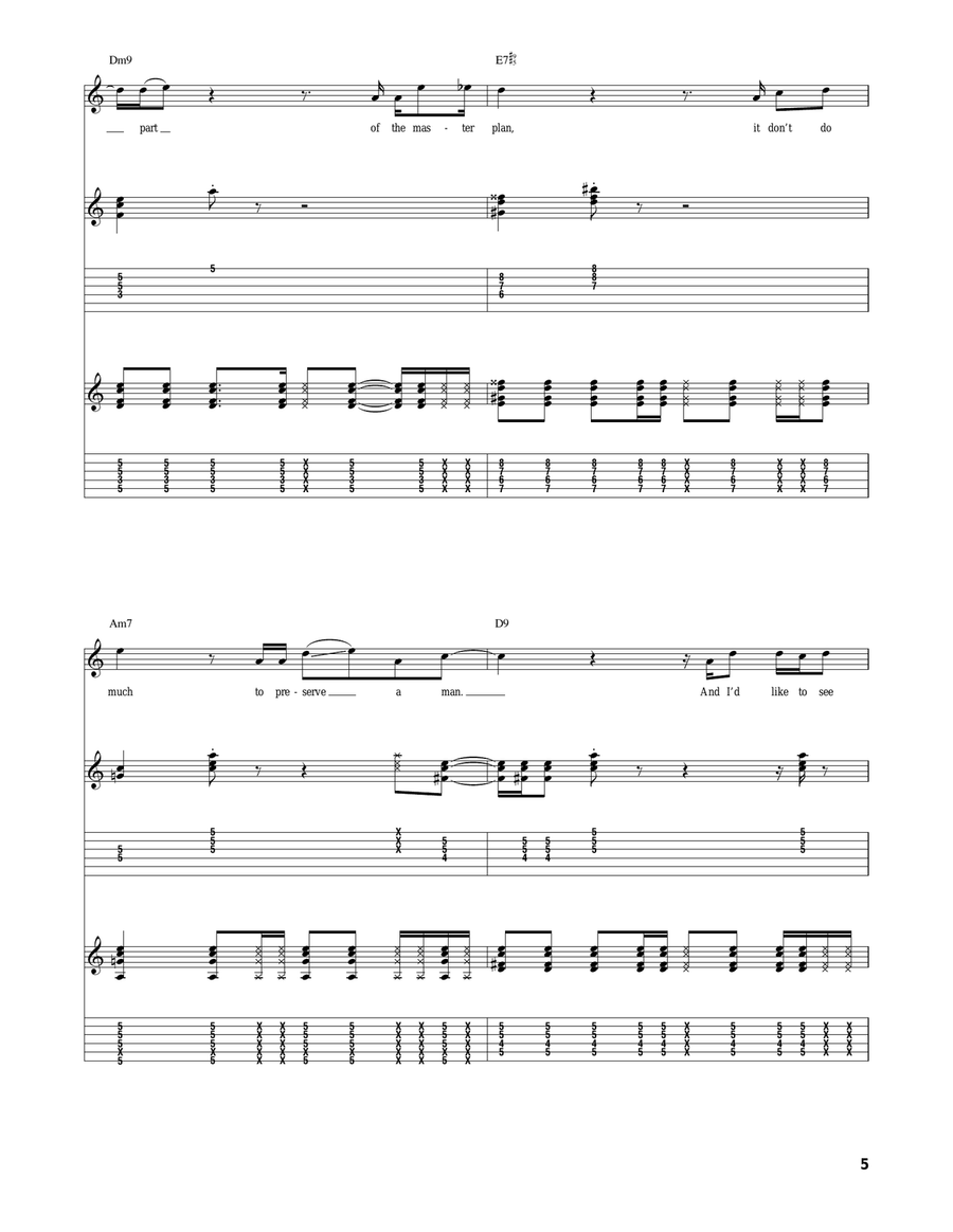 Nothing To Nobody Nothing To Nobody Acoustic Guitar scores gallery preview page 5