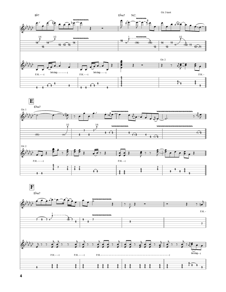 Step On It Step On It Acoustic Guitar scores gallery preview page 4