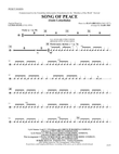 Song of Peace: Percussion
