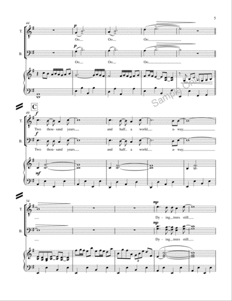 All The Diamonds All The Diamonds 3-Part scores gallery preview page 5