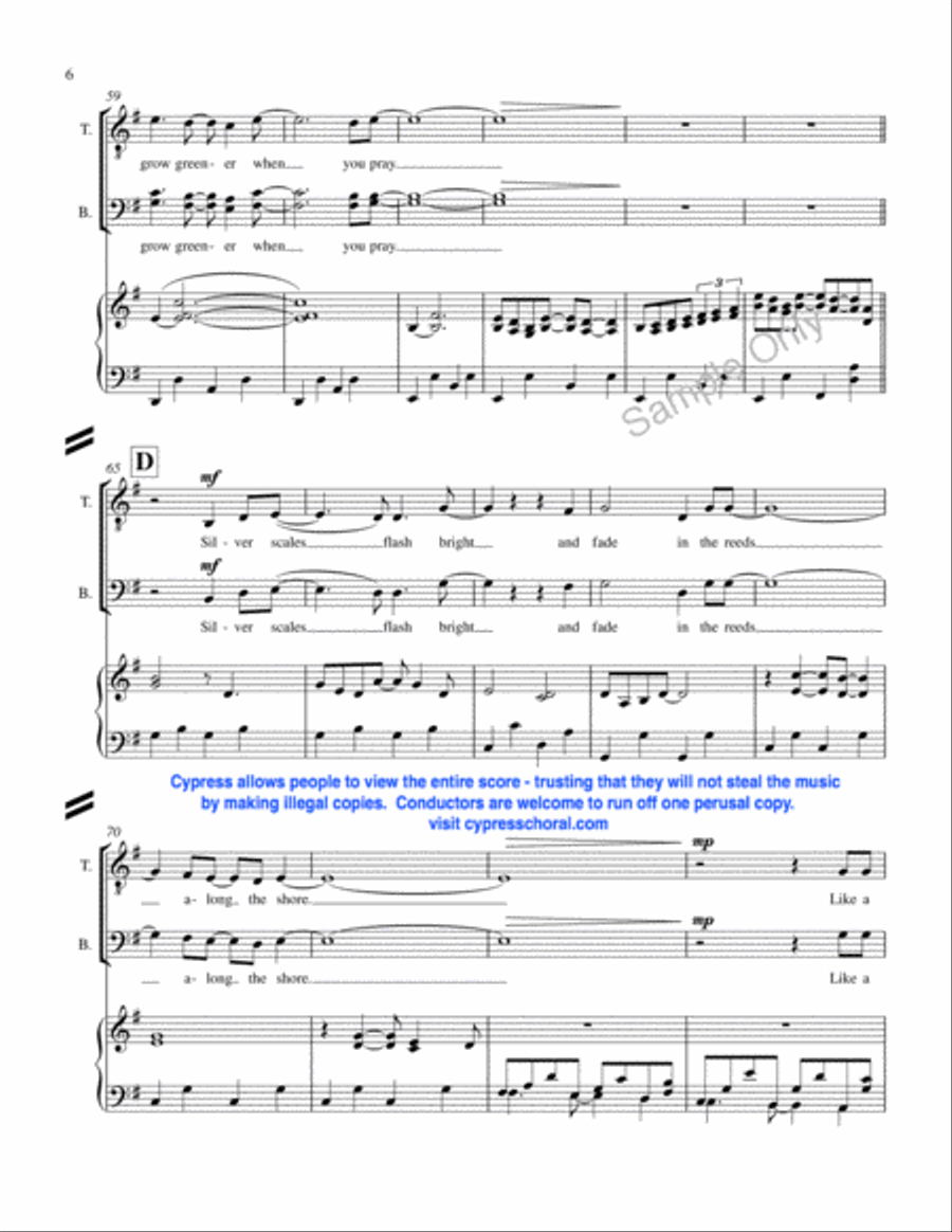 All The Diamonds All The Diamonds 3-Part scores gallery preview page 6