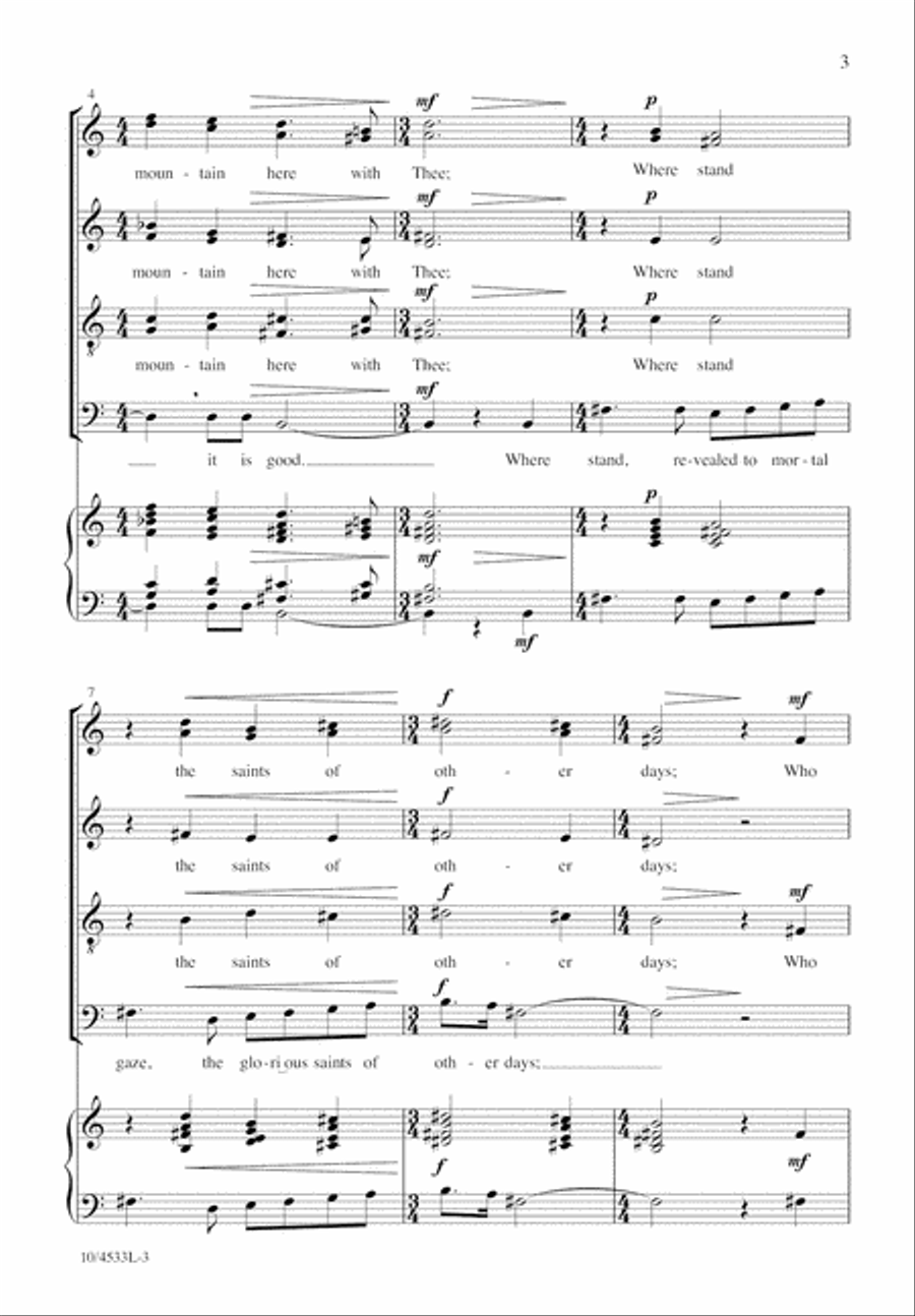 Transfiguration Hymn Transfiguration Hymn Divisi scores gallery preview page 4