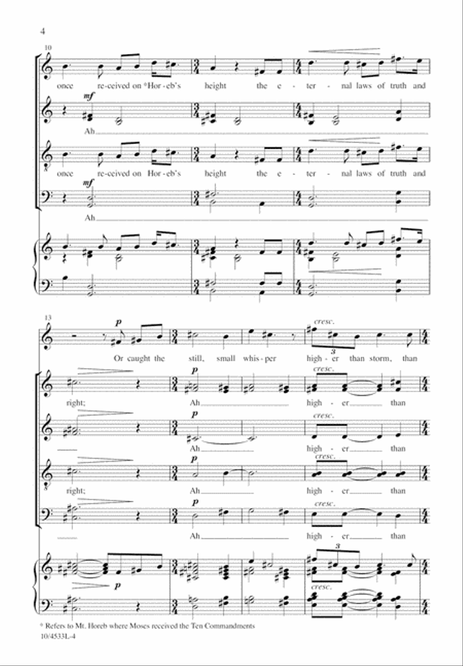 Transfiguration Hymn Transfiguration Hymn Divisi scores gallery preview page 5