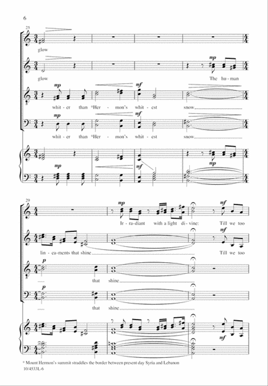 Transfiguration Hymn Transfiguration Hymn Divisi scores gallery preview page 7