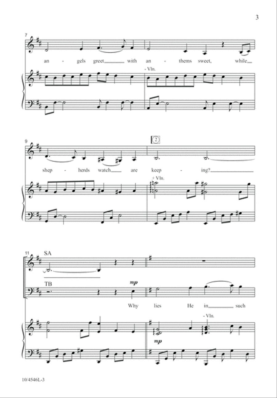 What Child Is This? What Child Is This? 4-Part scores gallery preview page 4